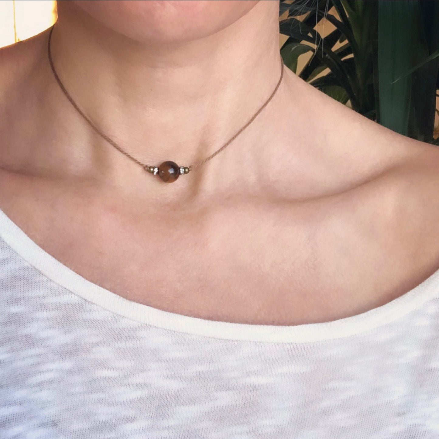 Choker Kaulakoru - Tiikerinsilmä