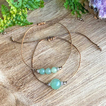 Säädettävä Rannekoru - Vihreä Aventuriini