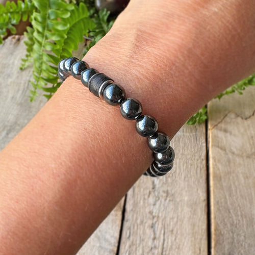 Miesten Rannekoru - Hematiitti