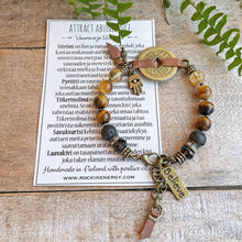 ATTRACT ABUNDANCE Kolikko Rannekoru