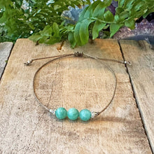 Säädettävä Rannekoru - Amatsoniitti