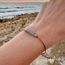 Säädettävä Rannekoru - Labradoriitti