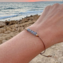 Säädettävä Rannekoru - Labradoriitti