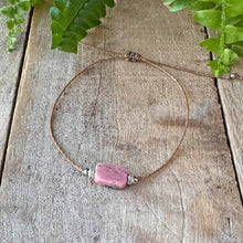 Säädettävä Rannekoru - Rodoniitti