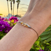 Säädettävä Rannekoru - Sitriini