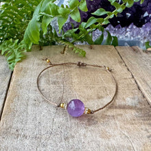 Säädettävä Rannekoru - Ametisti