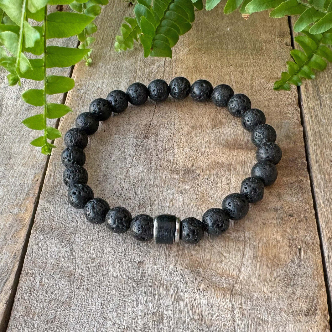 Miesten Rannekoru - Laavakivi