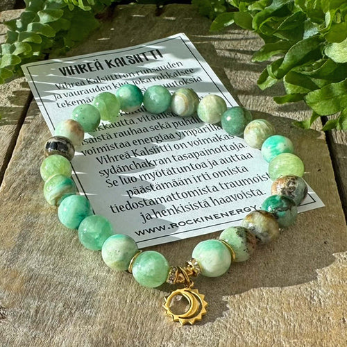 Charmi Rannekoru - Vihreä Kalsiitti