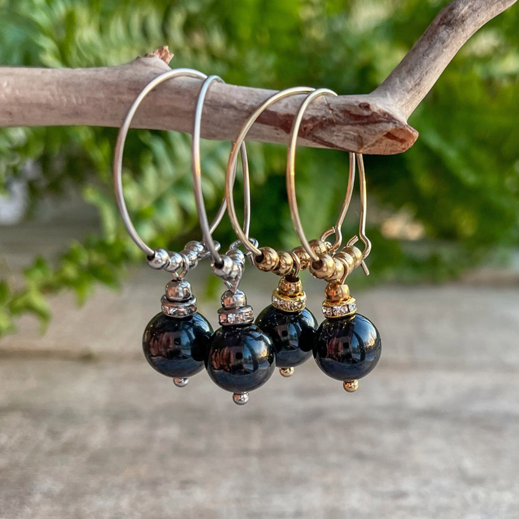 Korvakorut - Musta Turmaliini