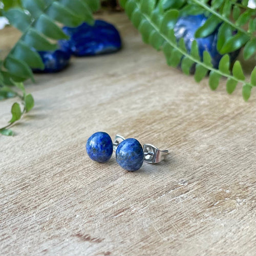 Nappikorvakorut - Lapis Lazuli