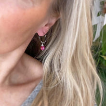 Korvakorut - Pinkki Akaatti