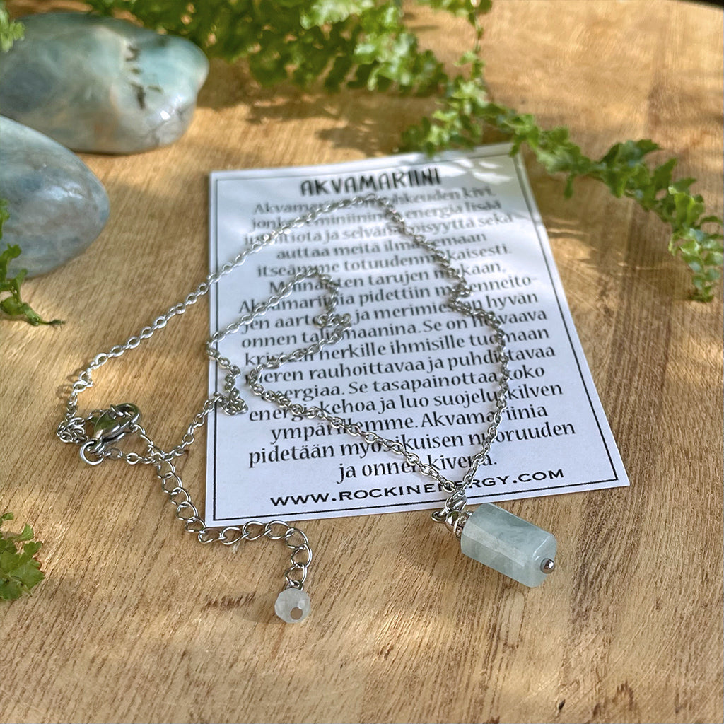 Kristalliriipus - Akvamariini