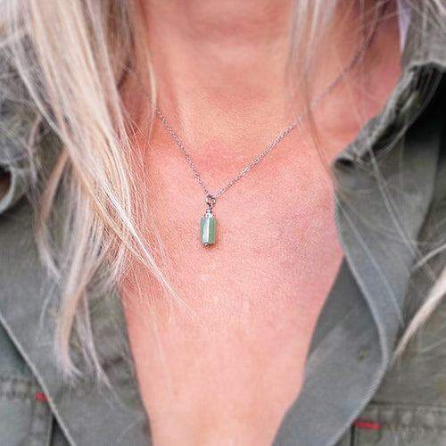 Kristalliriipus - Vihreä Aventuriini