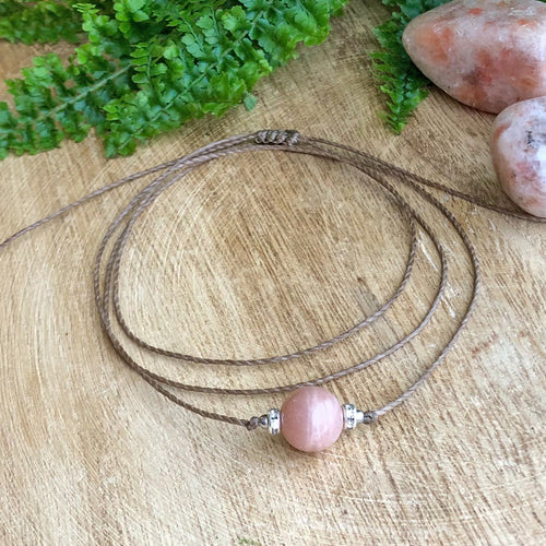 Choker Kaulakoru - Aurinkokivi