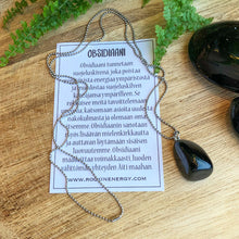 Obsidiaani -riipus