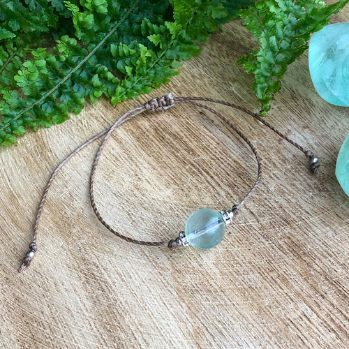 Rannekoru - Vihreä Fluoriitti