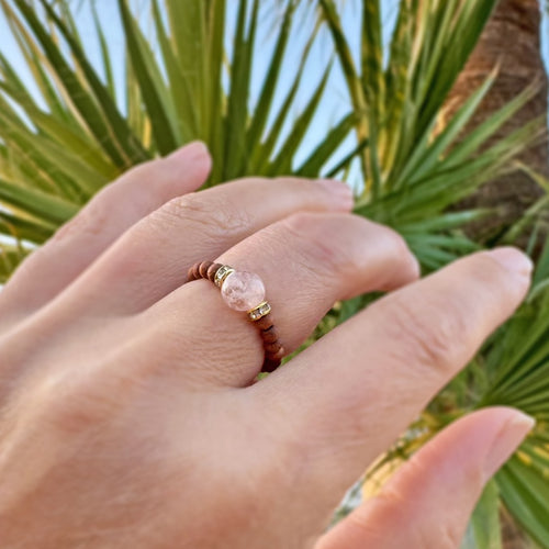 Sormus - Morganiitti x Santelipuu