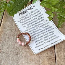 Sormus - Rodokrsiitti x Santelipuu