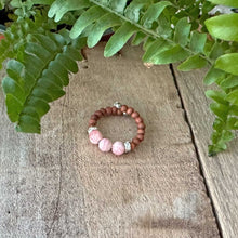 Sormus - Rodokrsiitti x Santelipuu