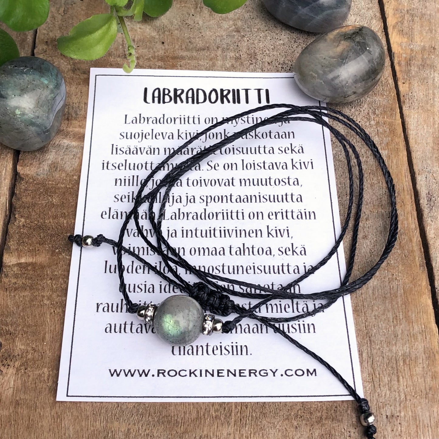 Choker Kaulakoru - Labradoriitti