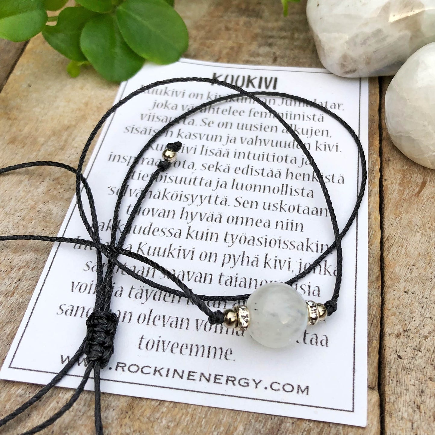 Choker Kaulakoru - Kuukivi