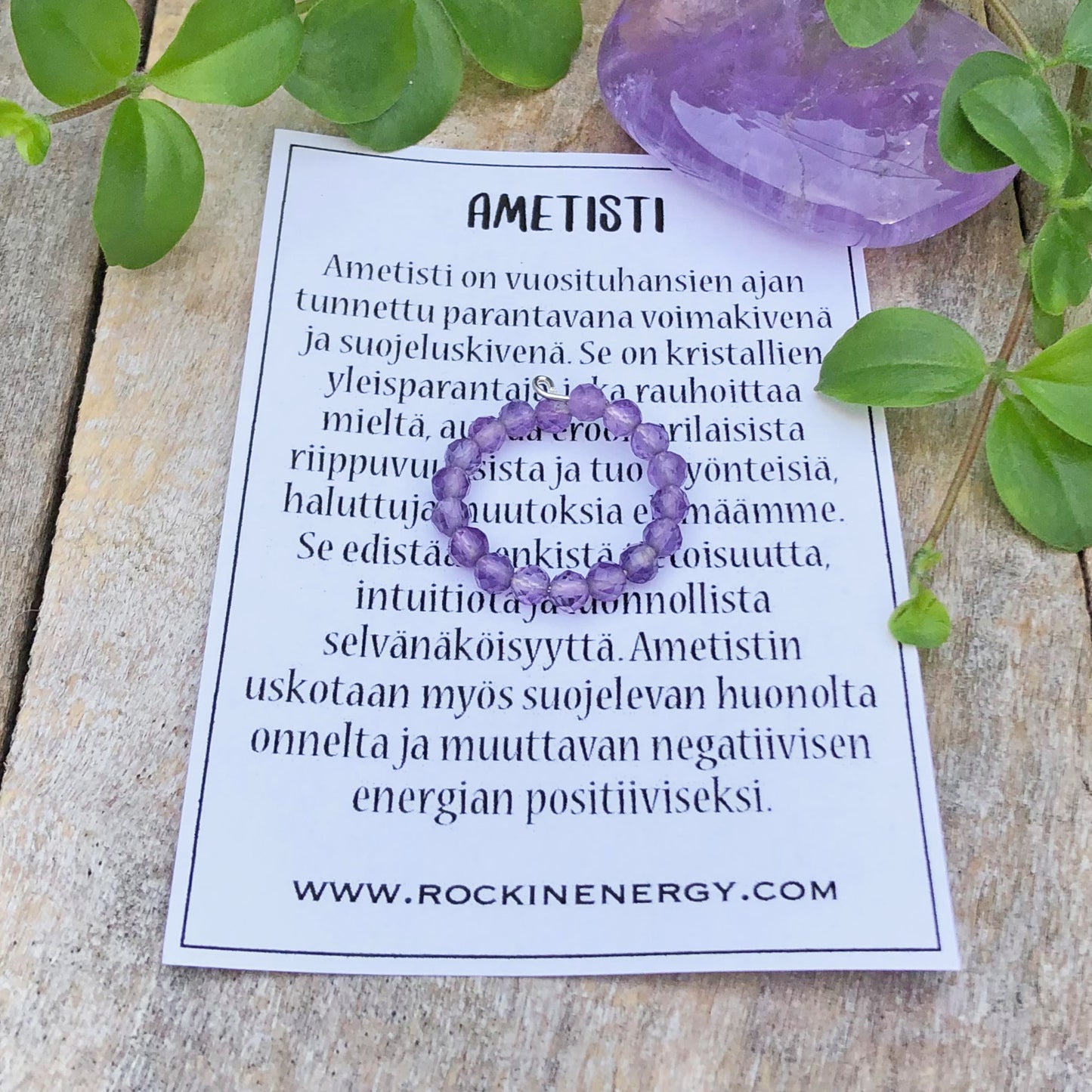 Sormus - Ametisti