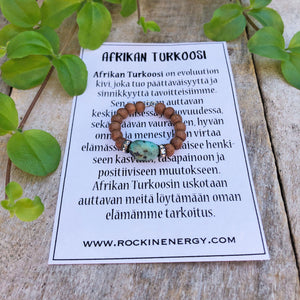 Afrikan Turkoosi -Sormus