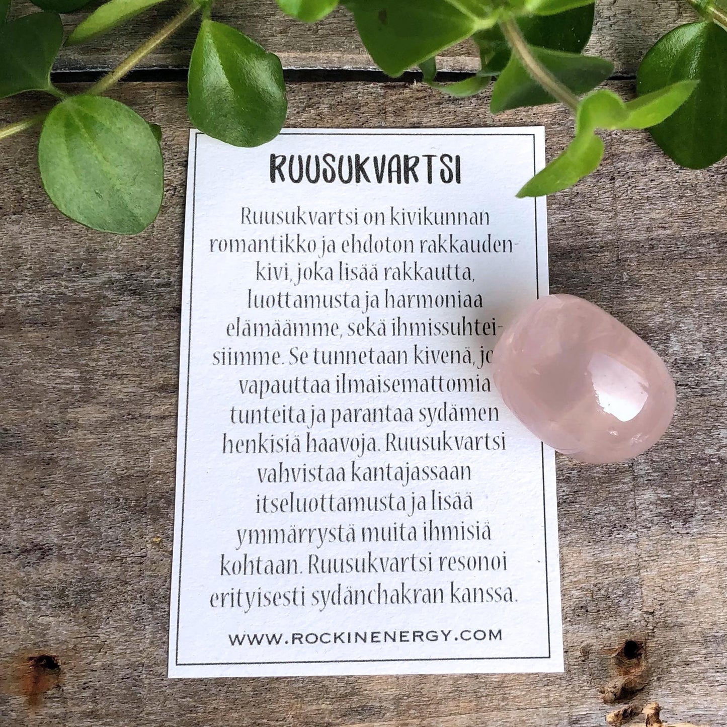 Ruusukvartsi