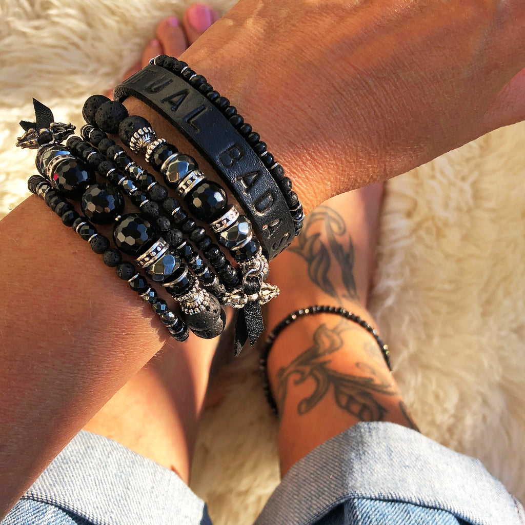 "SPIRITUAL BADASS" Anklet/ Nilkkakoru